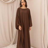 Abaya Min - Soie de médine
