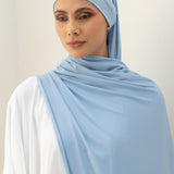 Hijab - Jersey avec attache
