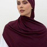 Hijab - Jersey avec attache