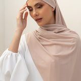 Hijab - Jersey avec attache