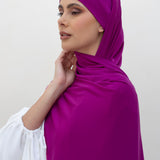 Hijab - Jersey avec attache