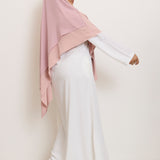 Khimar Salwa - Court double volants médine