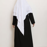 Khimar Salwa - Court double volants médine