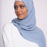 Hijab - Mousseline plissé