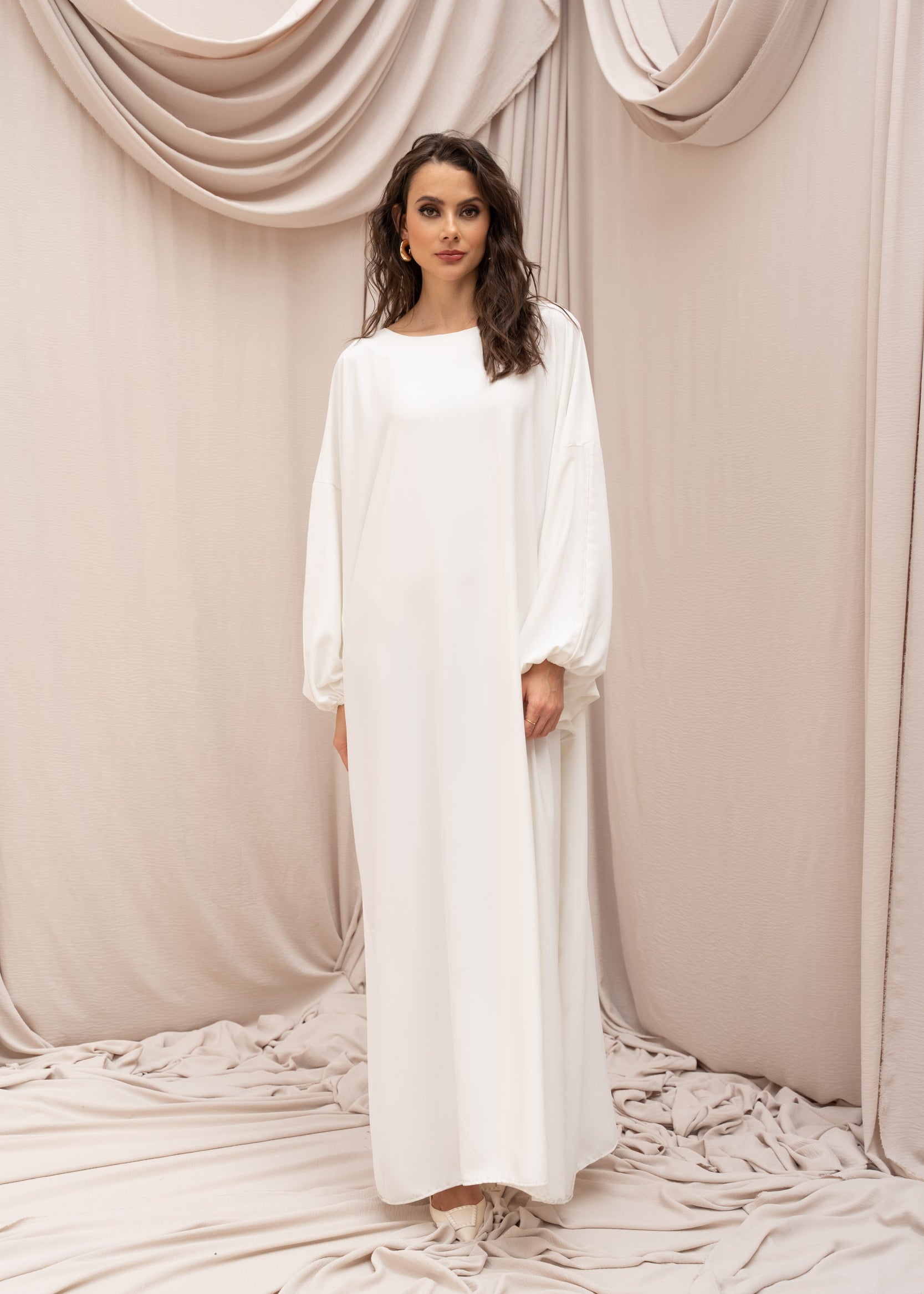 Abaya Min - Soie de médine