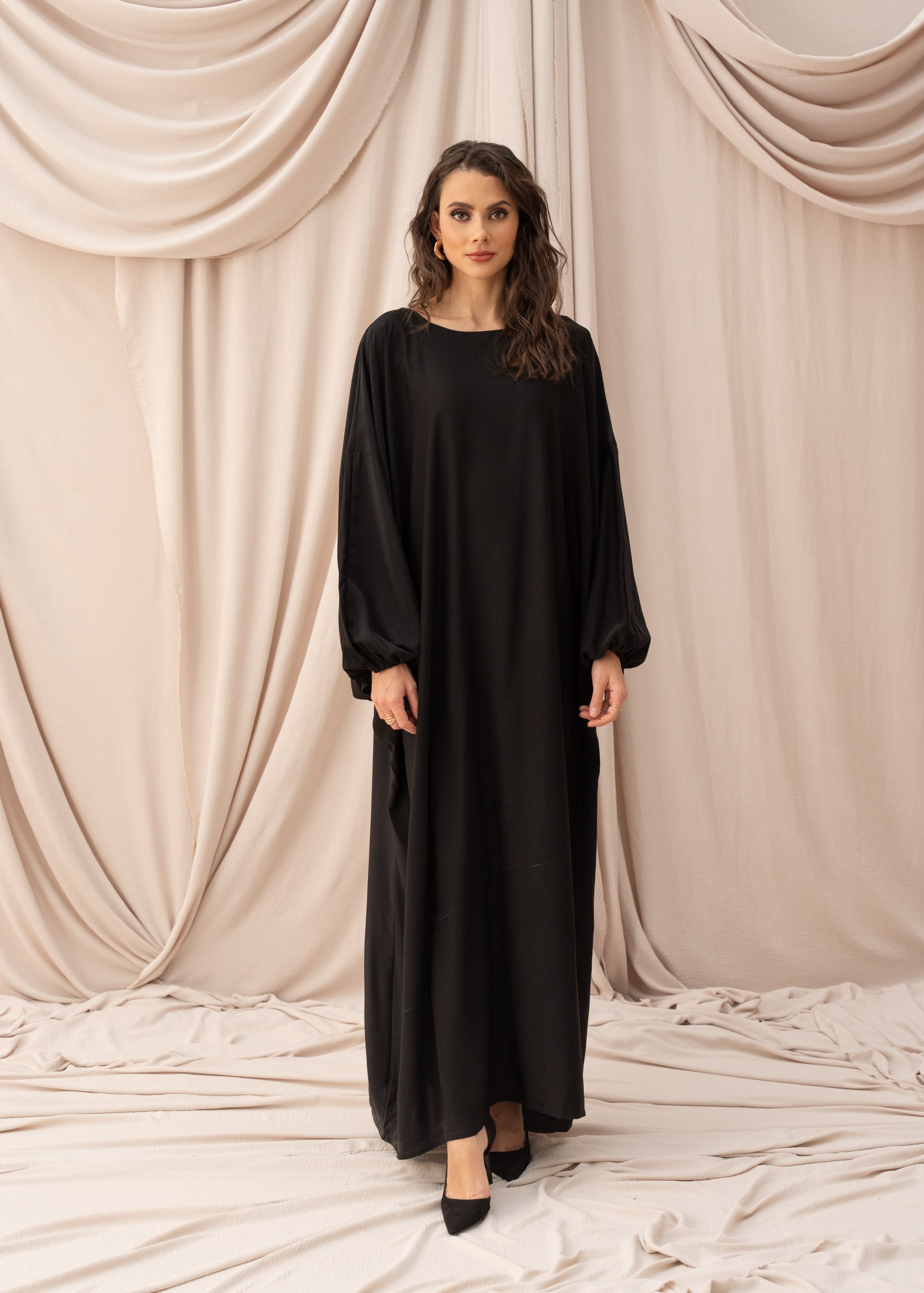 Abaya Min - Soie de médine