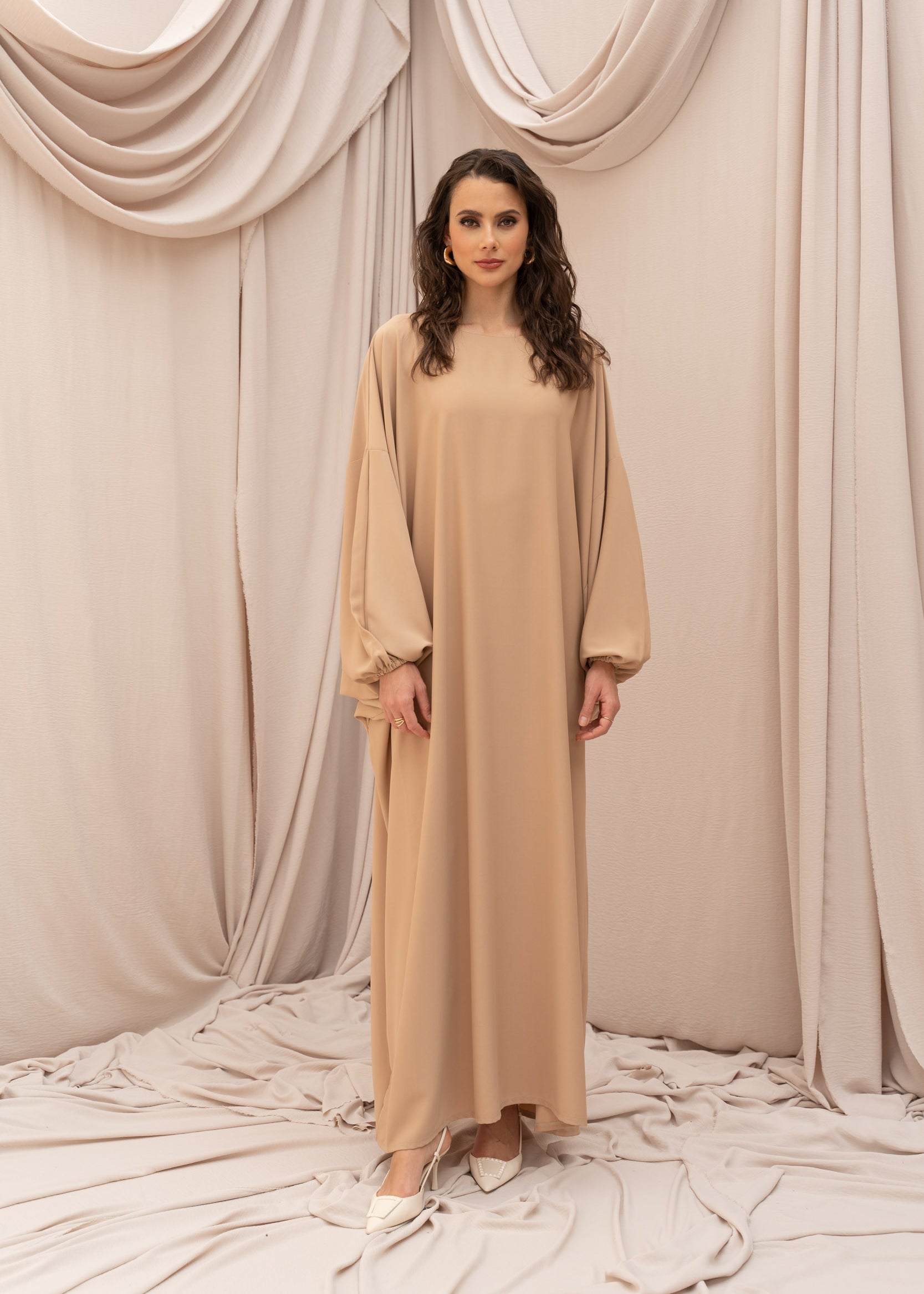 Abaya Min - Soie de médine