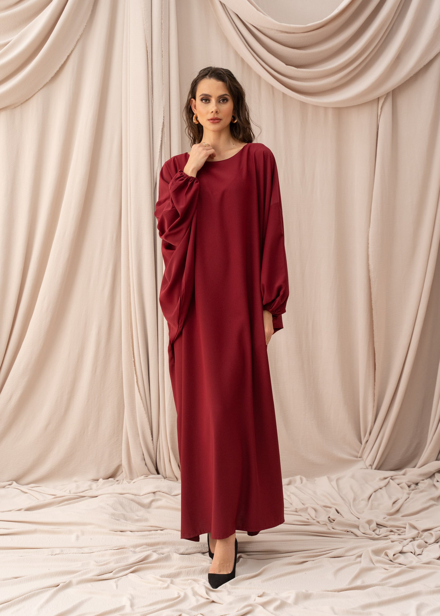 Abaya Min - Soie de médine