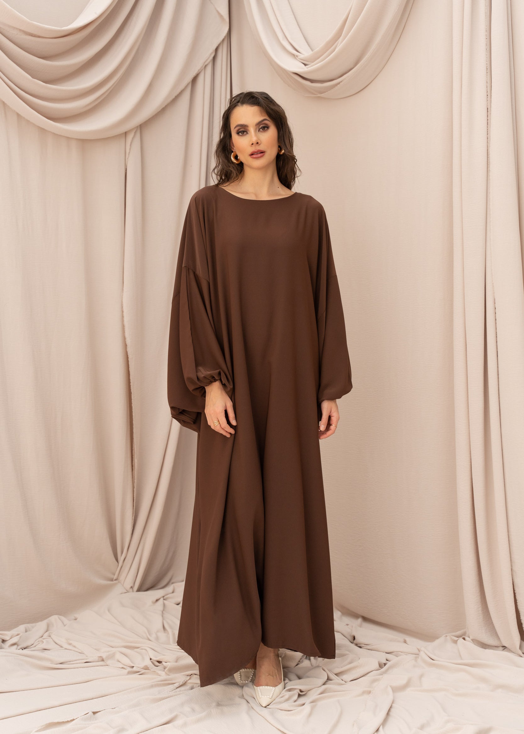 Abaya Min - Soie de médine