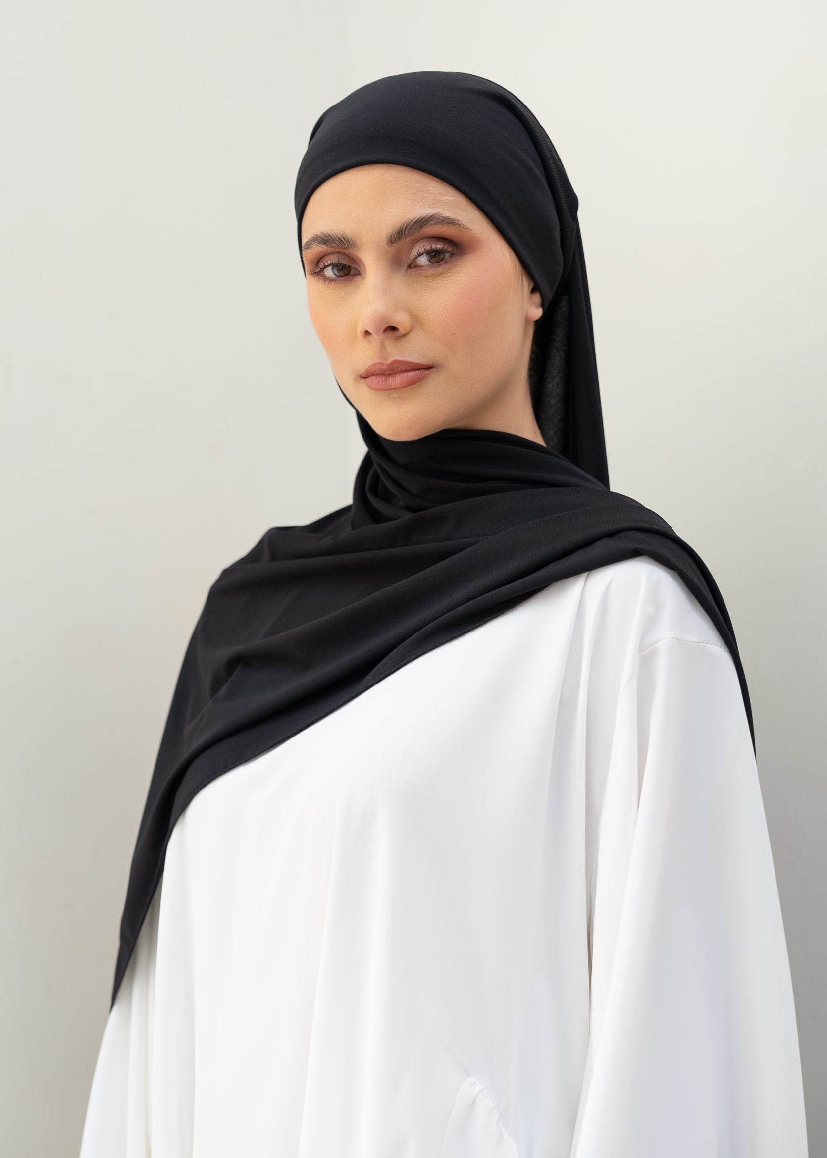 Hijab - Jersey avec attache