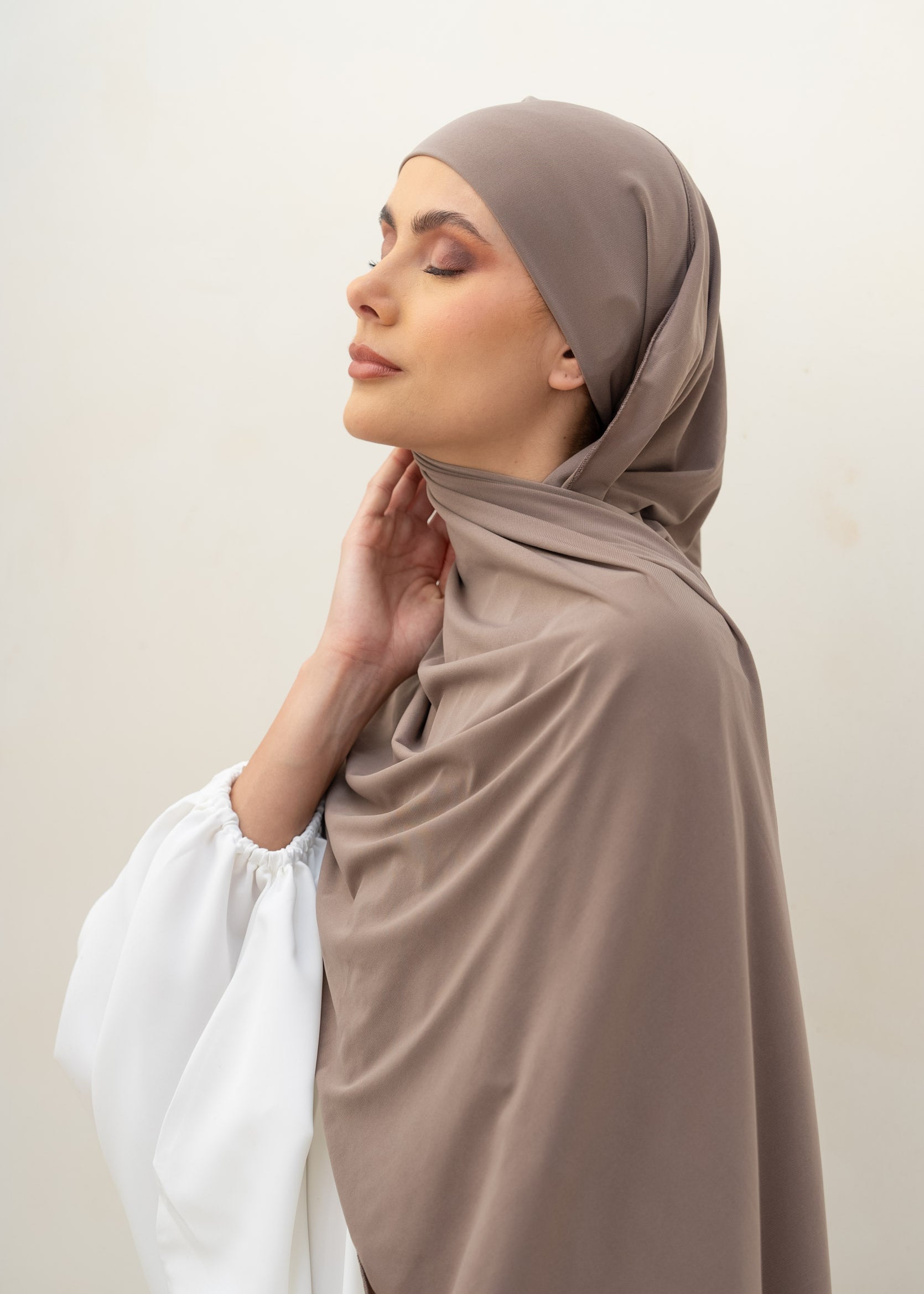 Hijab - Jersey avec attache