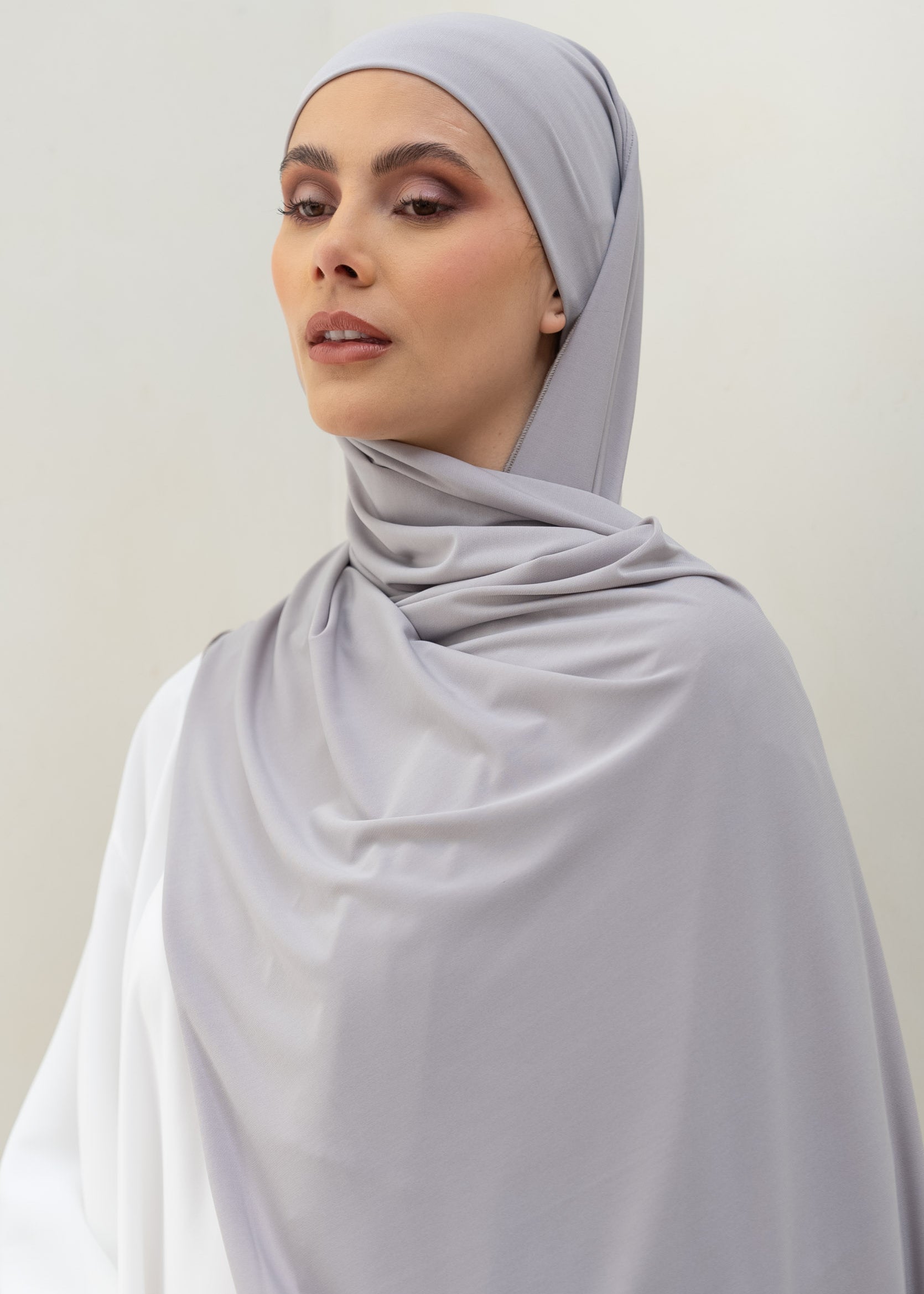 Hijab - Jersey avec attache