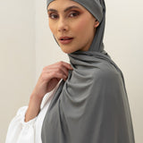 Hijab - Jersey avec attache