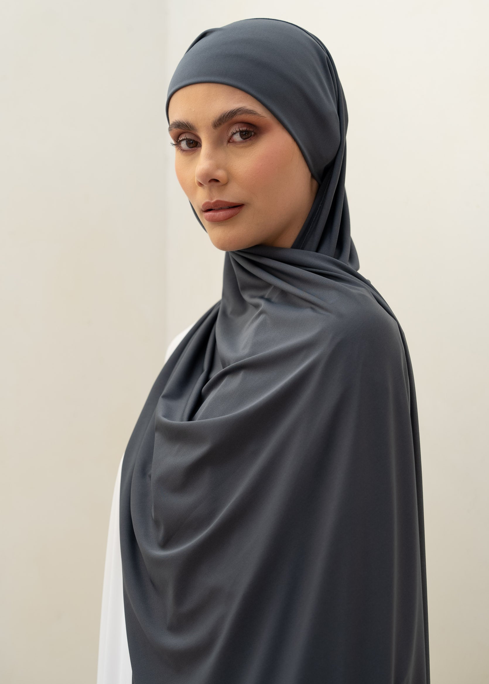 Hijab - Jersey avec attache