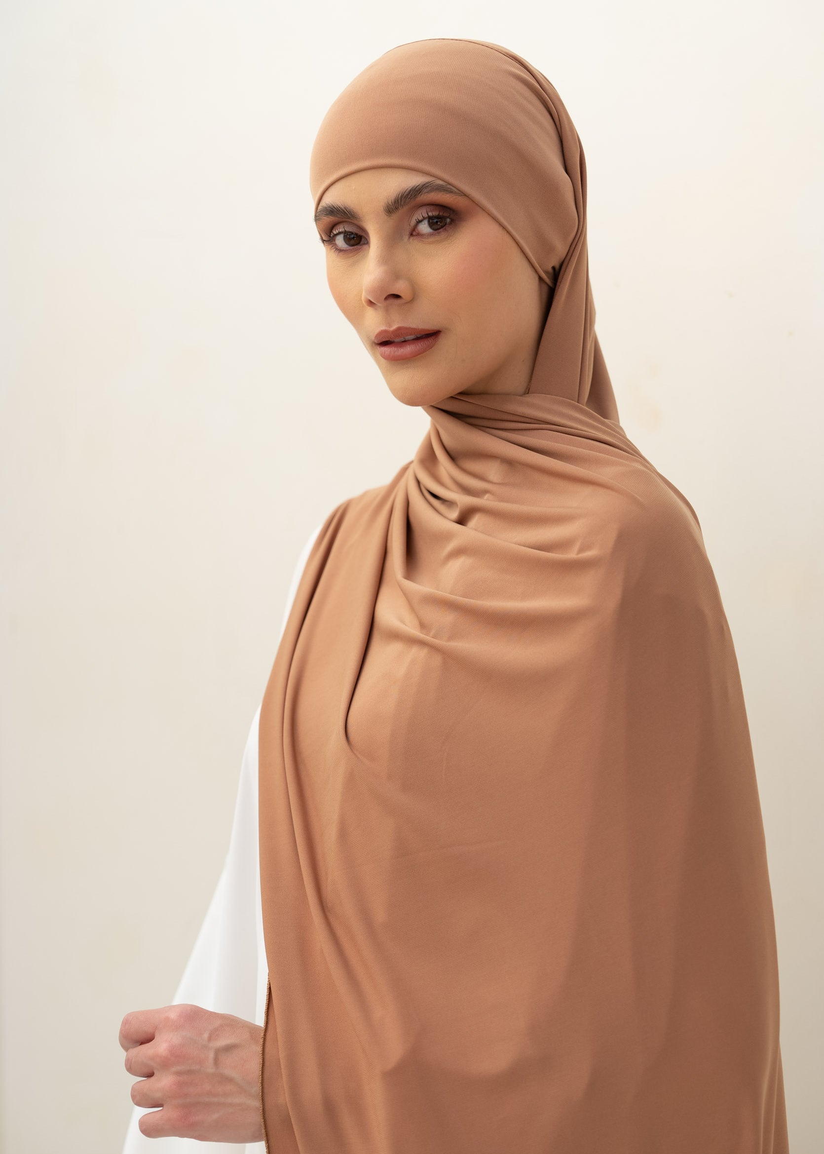 Hijab - Jersey avec attache