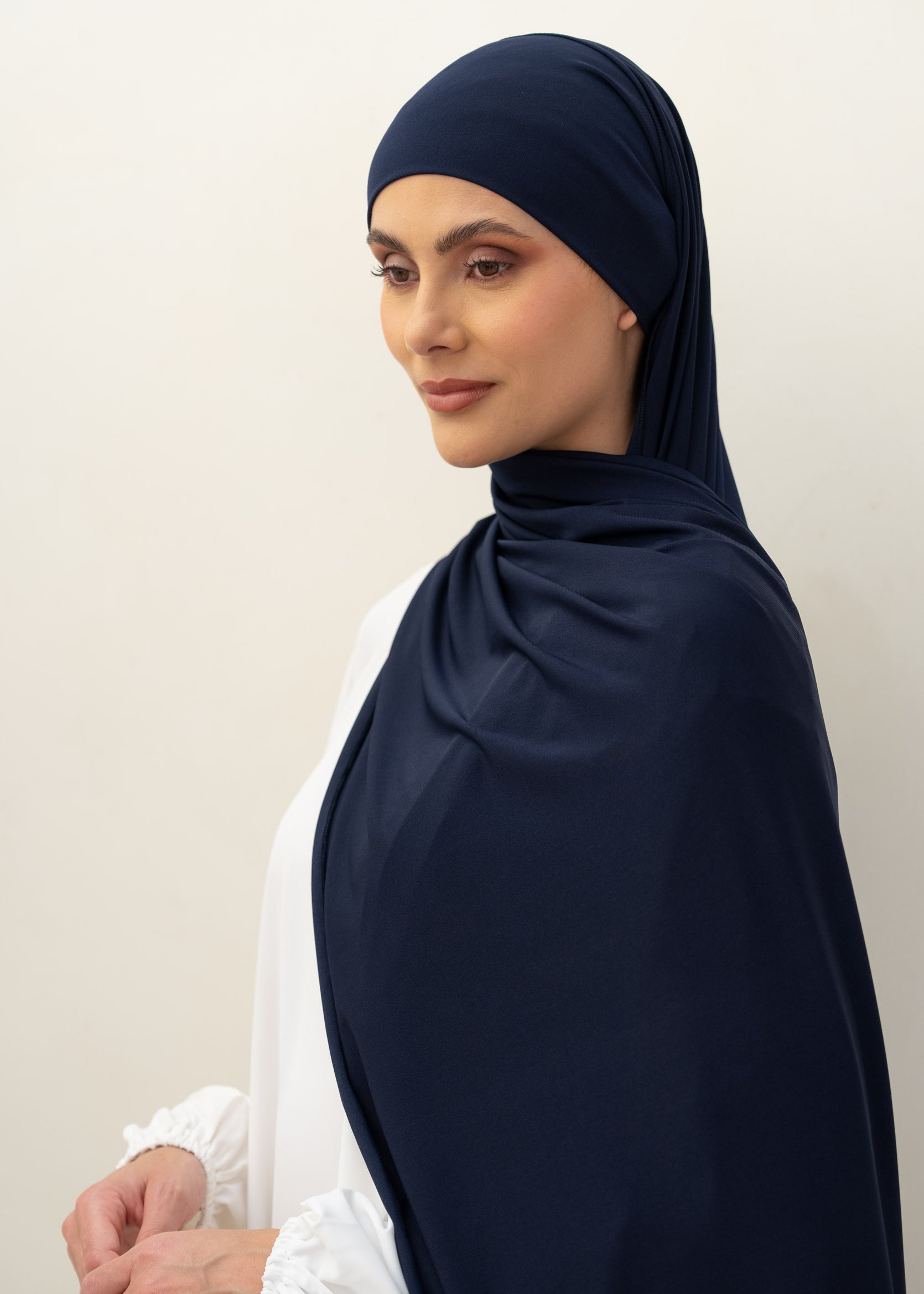 Hijab - Jersey avec attache