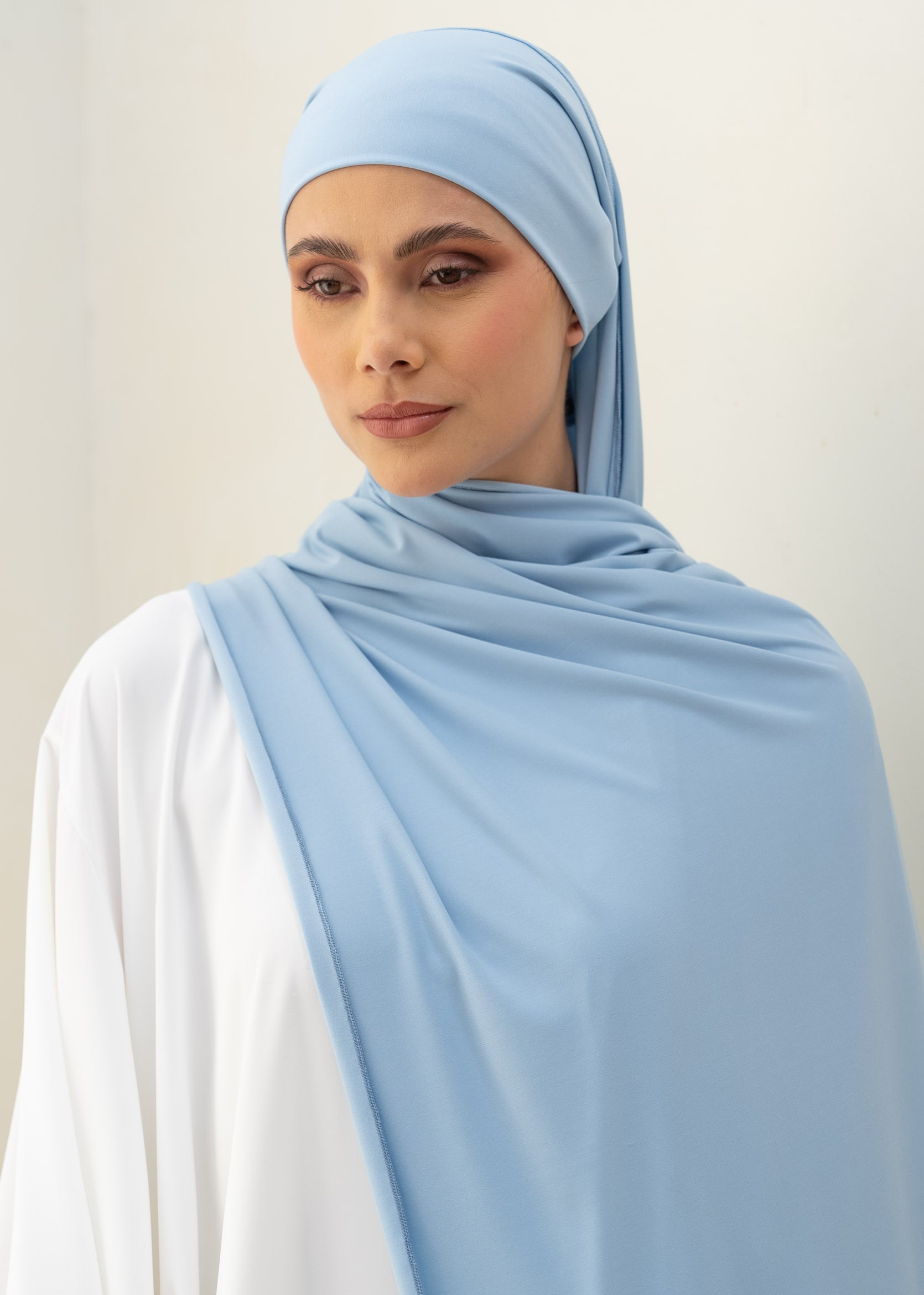 Hijab - Jersey avec attache