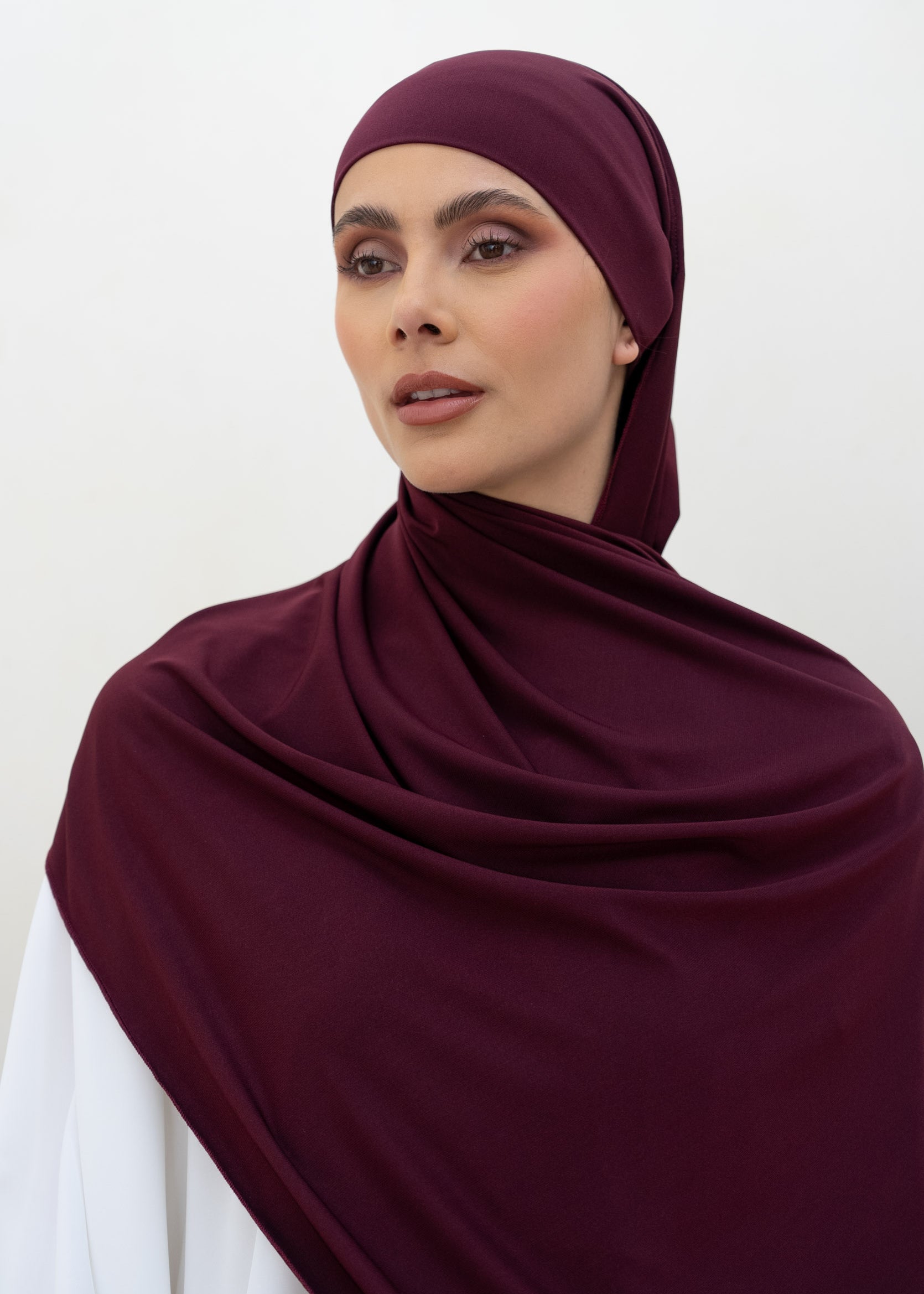 Hijab - Jersey avec attache