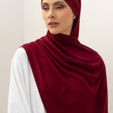 Hijab - Jersey avec attache