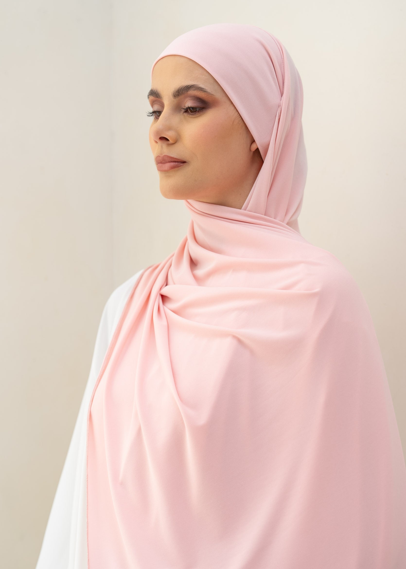 Hijab - Jersey avec attache