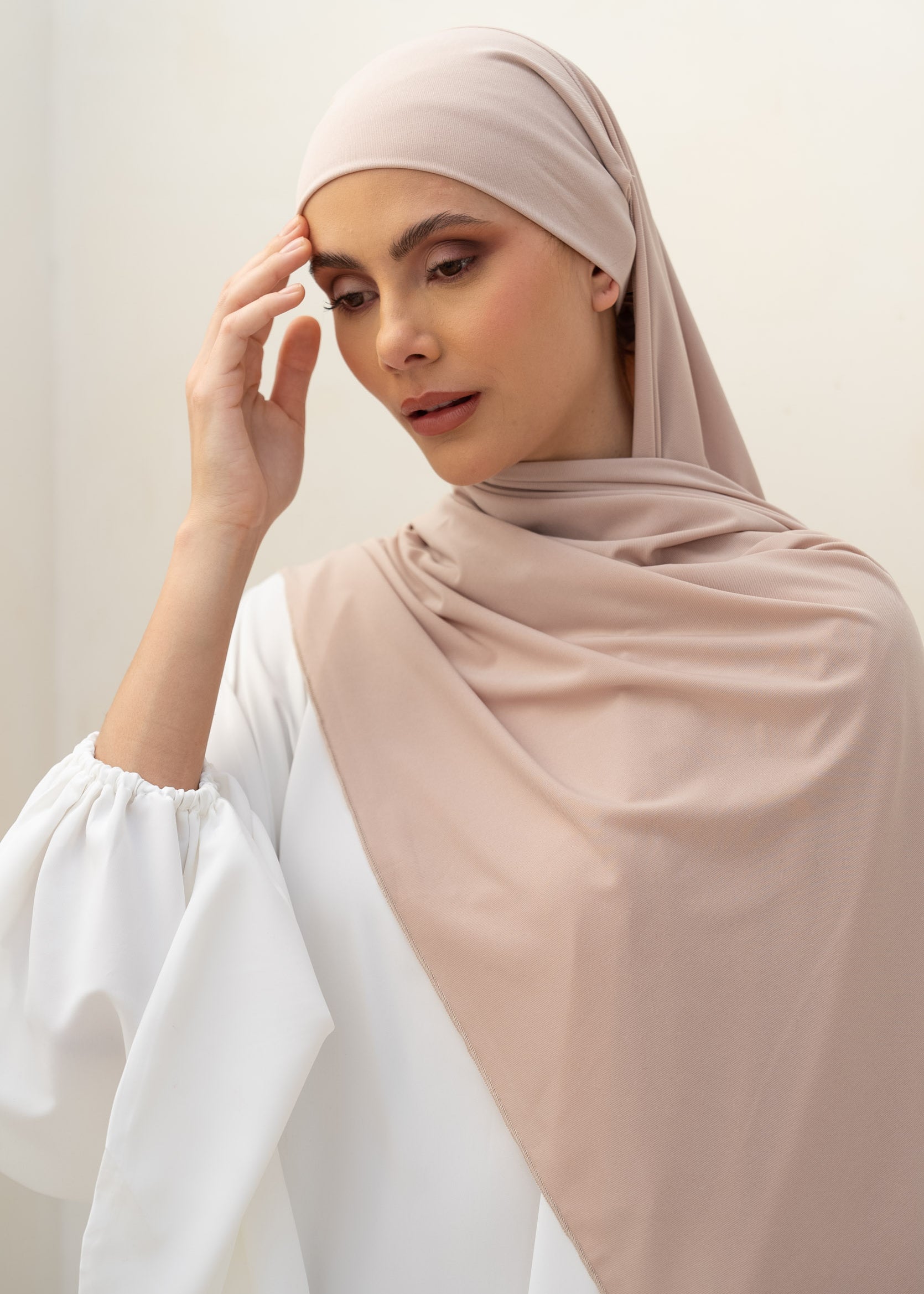 Hijab - Jersey avec attache