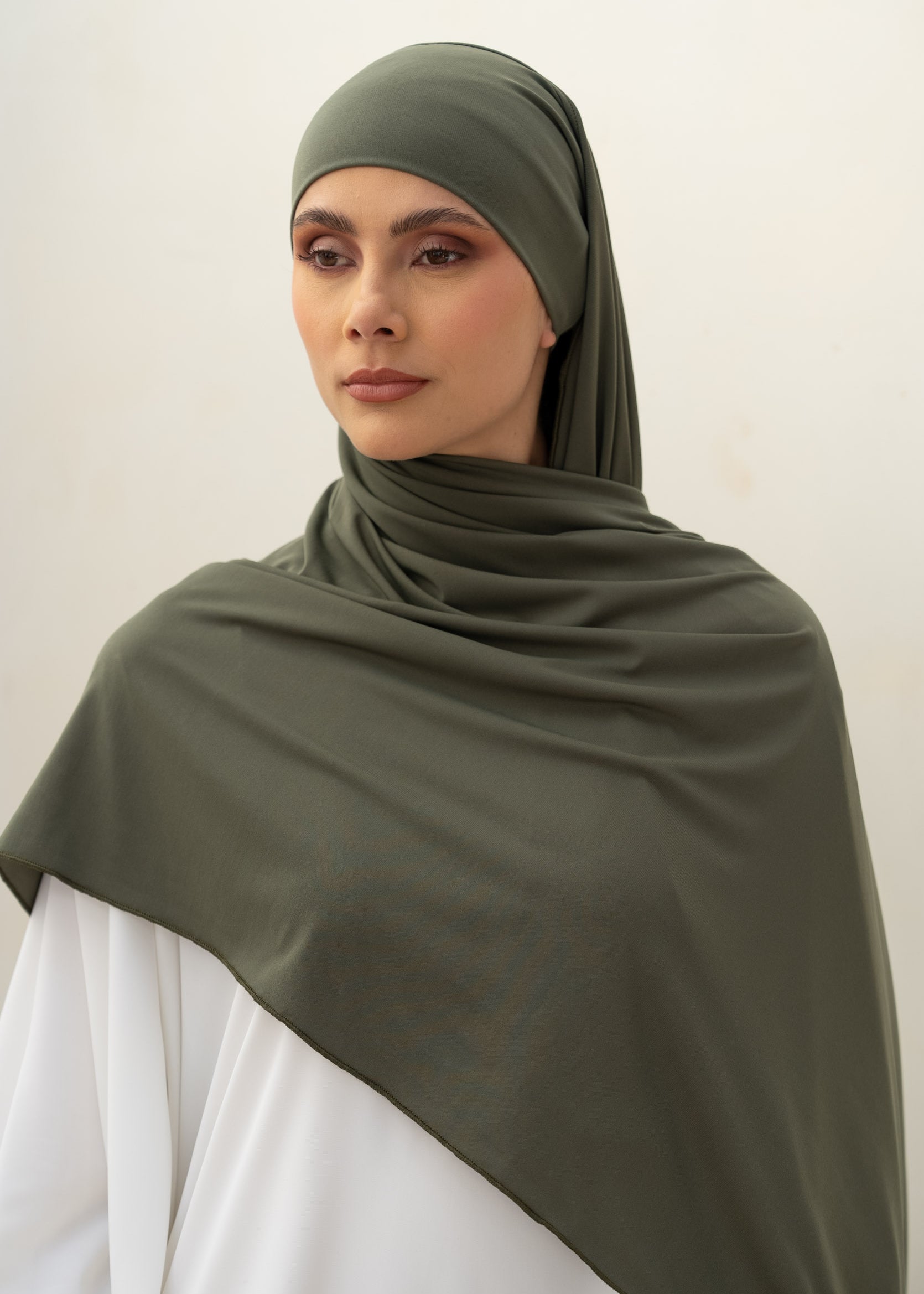 Hijab - Jersey avec attache