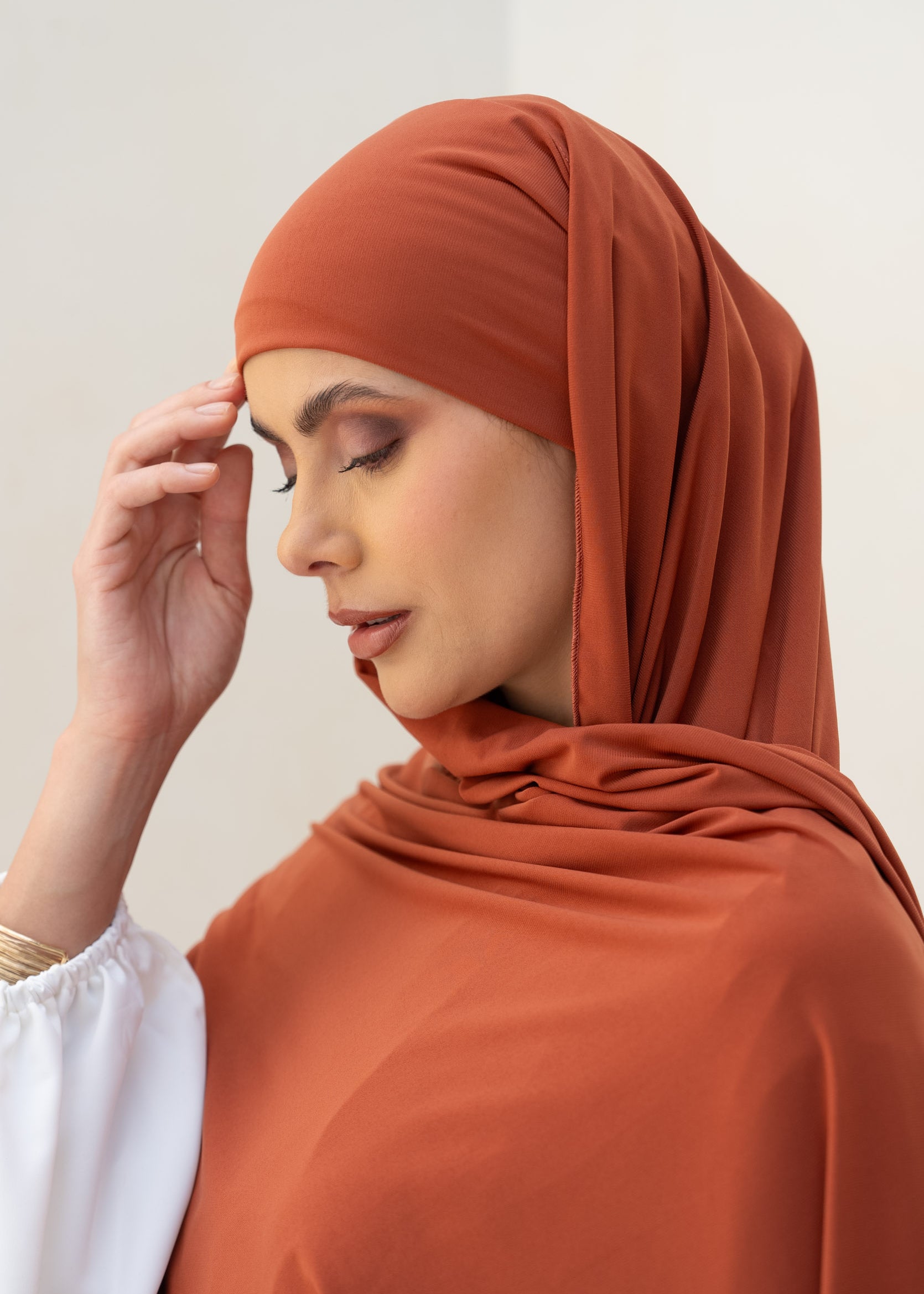 Hijab - Jersey avec attache