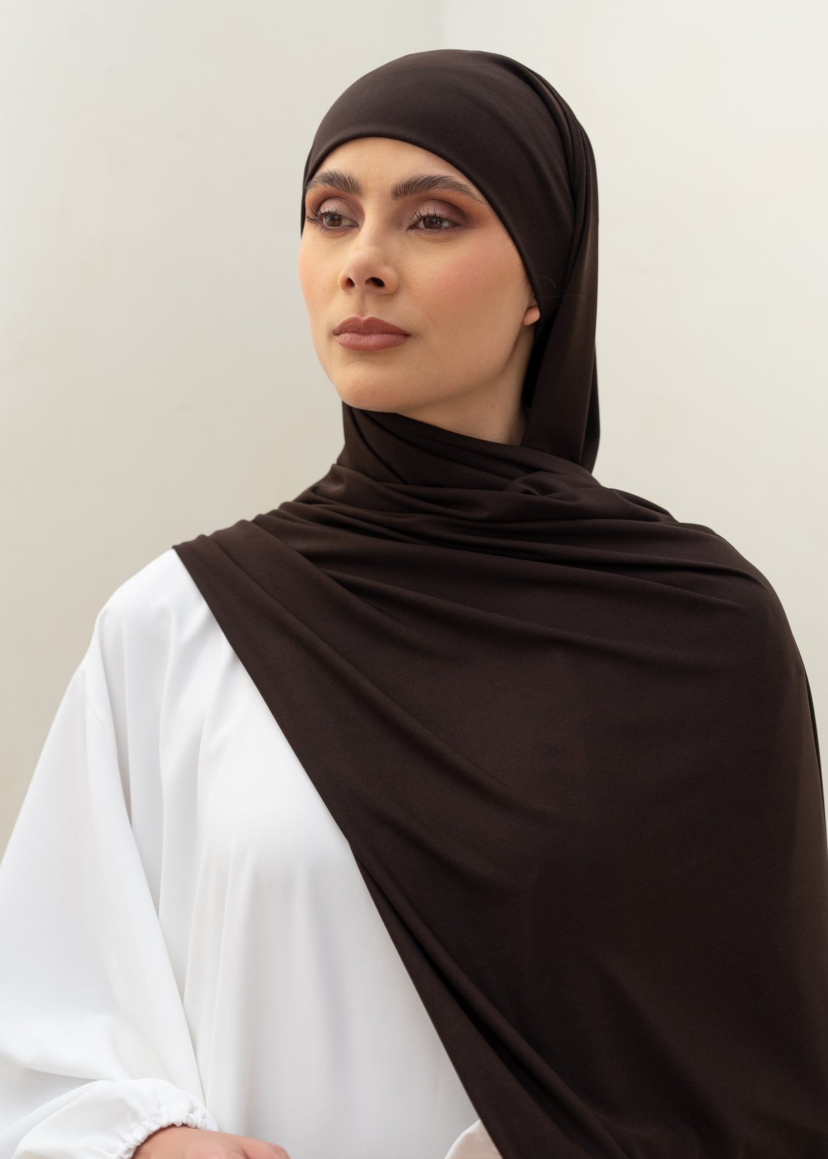 Hijab - Jersey avec attache