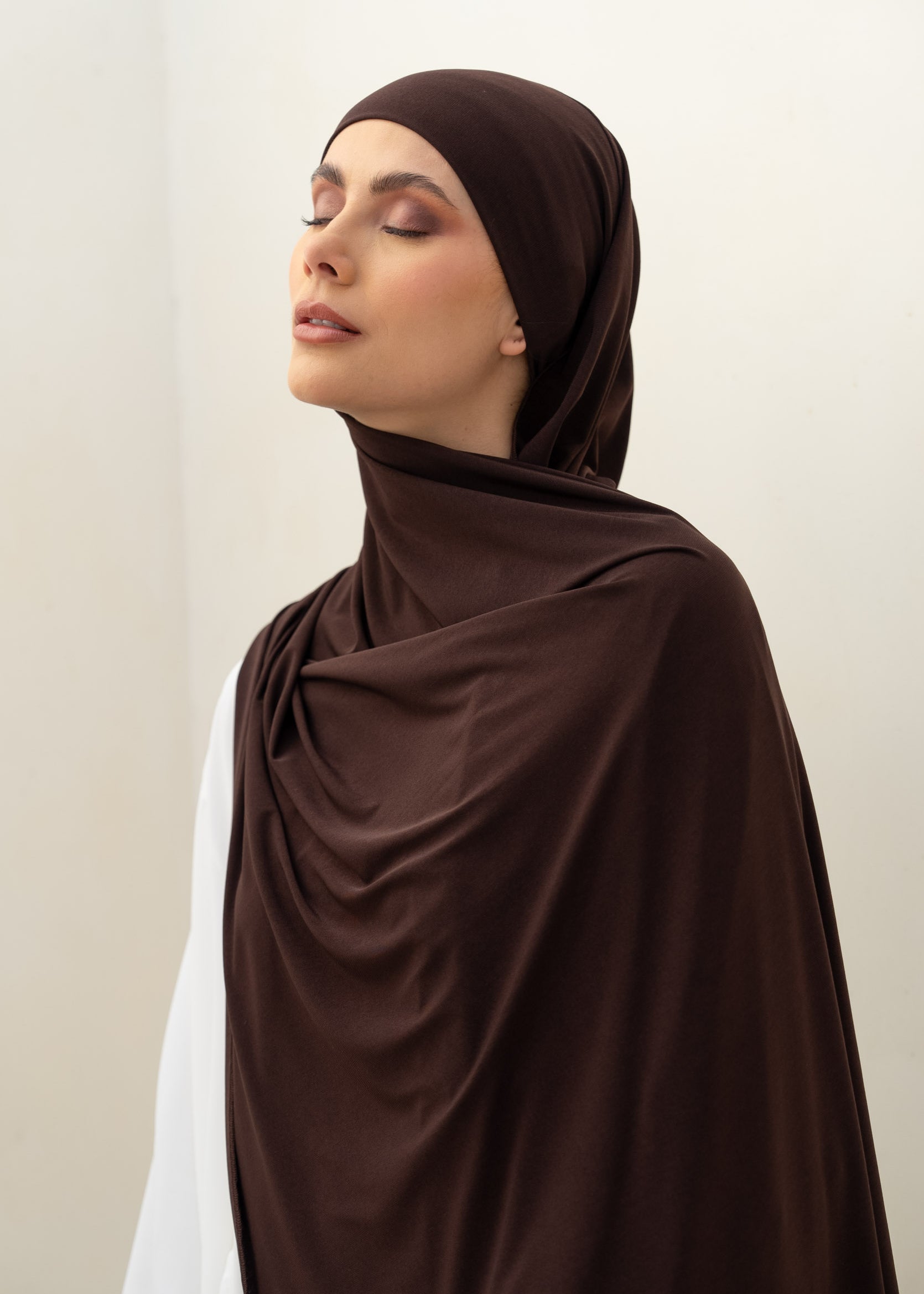 Hijab - Jersey avec attache