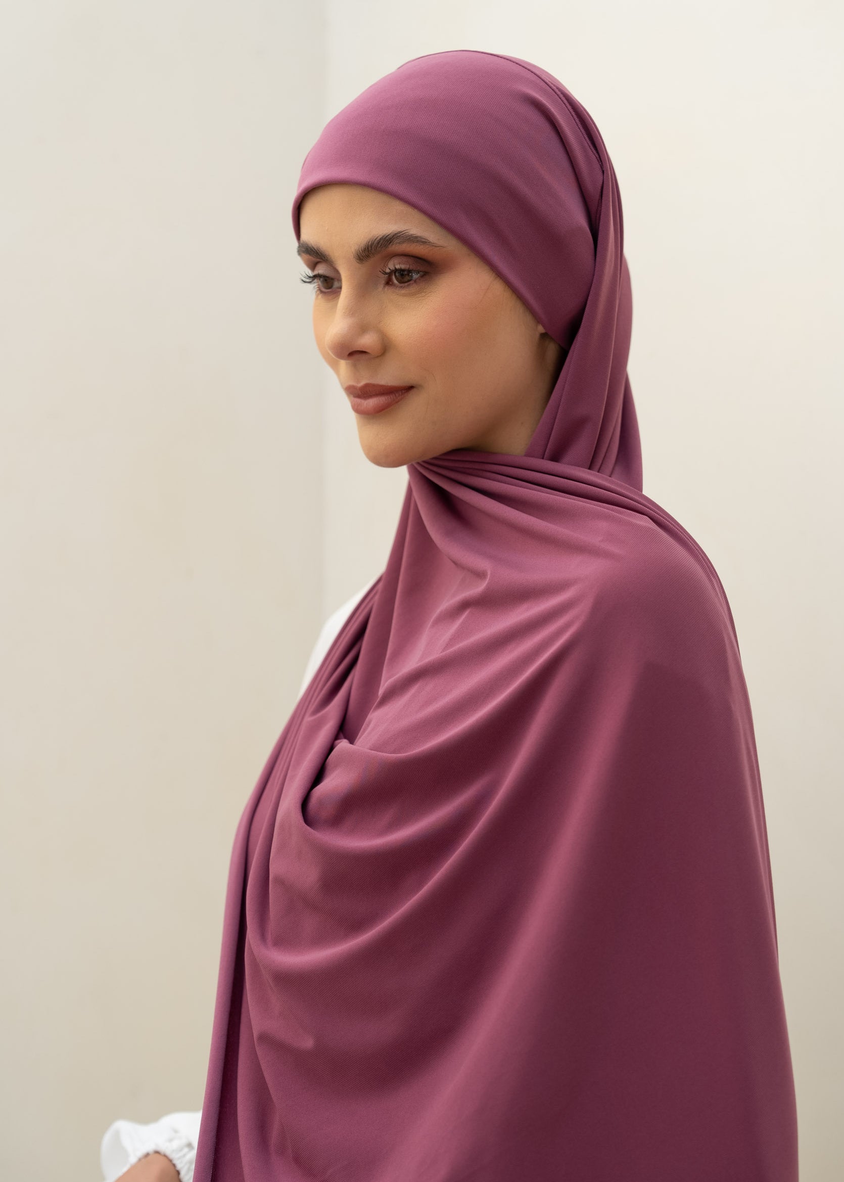 Hijab - Jersey avec attache