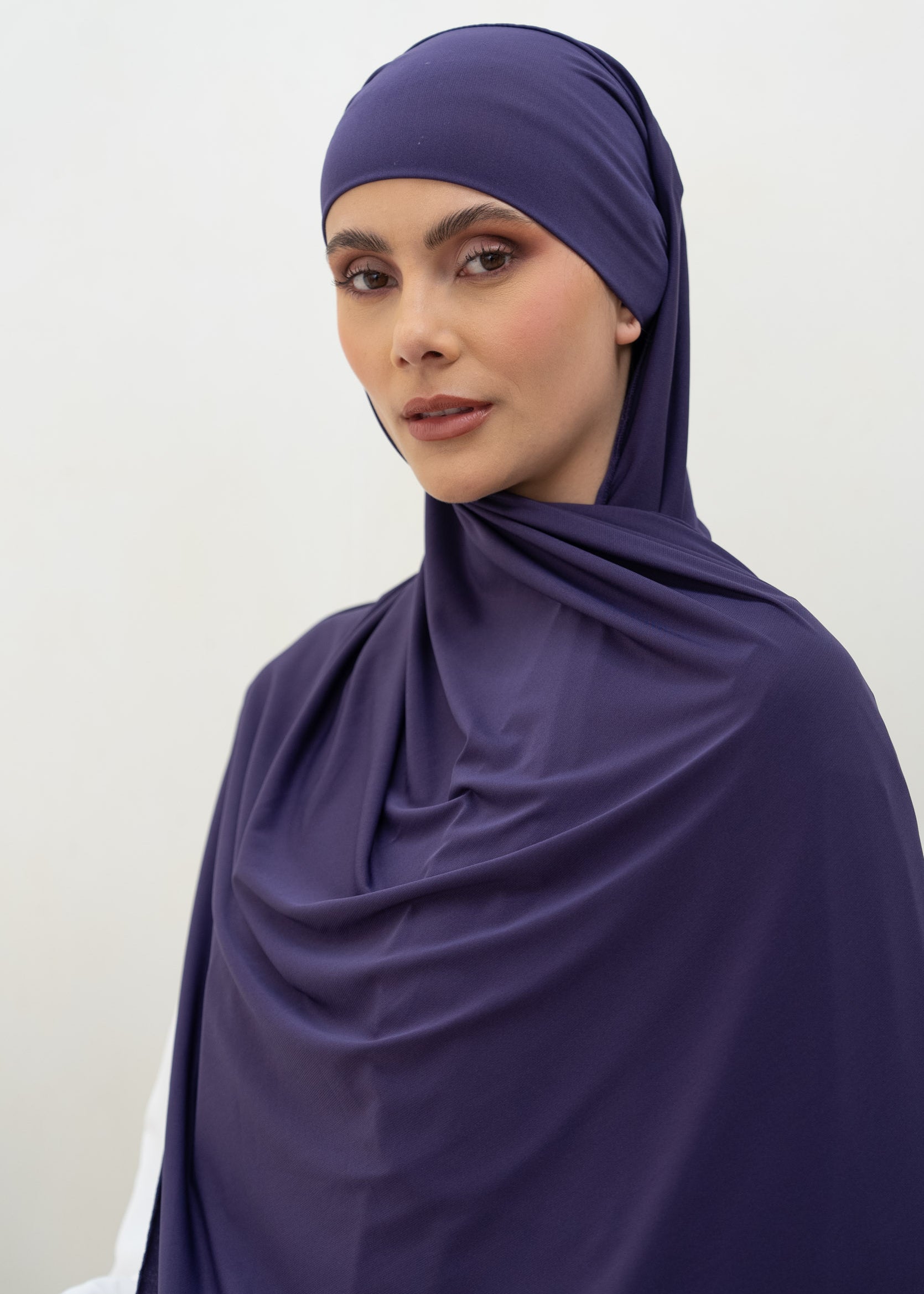 Hijab - Jersey avec attache