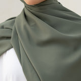 Hijab - Medina silk with fastener