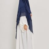 Khimar Olayya - Triple volants mousseline