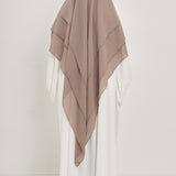 Khimar Olayya - Triple volants mousseline
