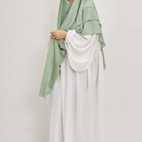 Khimar Olayya - Triple volants mousseline