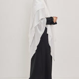 Khimar Olayya - Triple volants mousseline