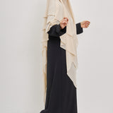 Khimar Olayya - Triple volants mousseline
