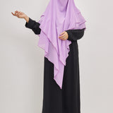 Khimar Olayya - Triple volants mousseline