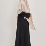 Khimar Olayya - Triple volants mousseline