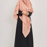 Khimar Olayya - Triple volants mousseline