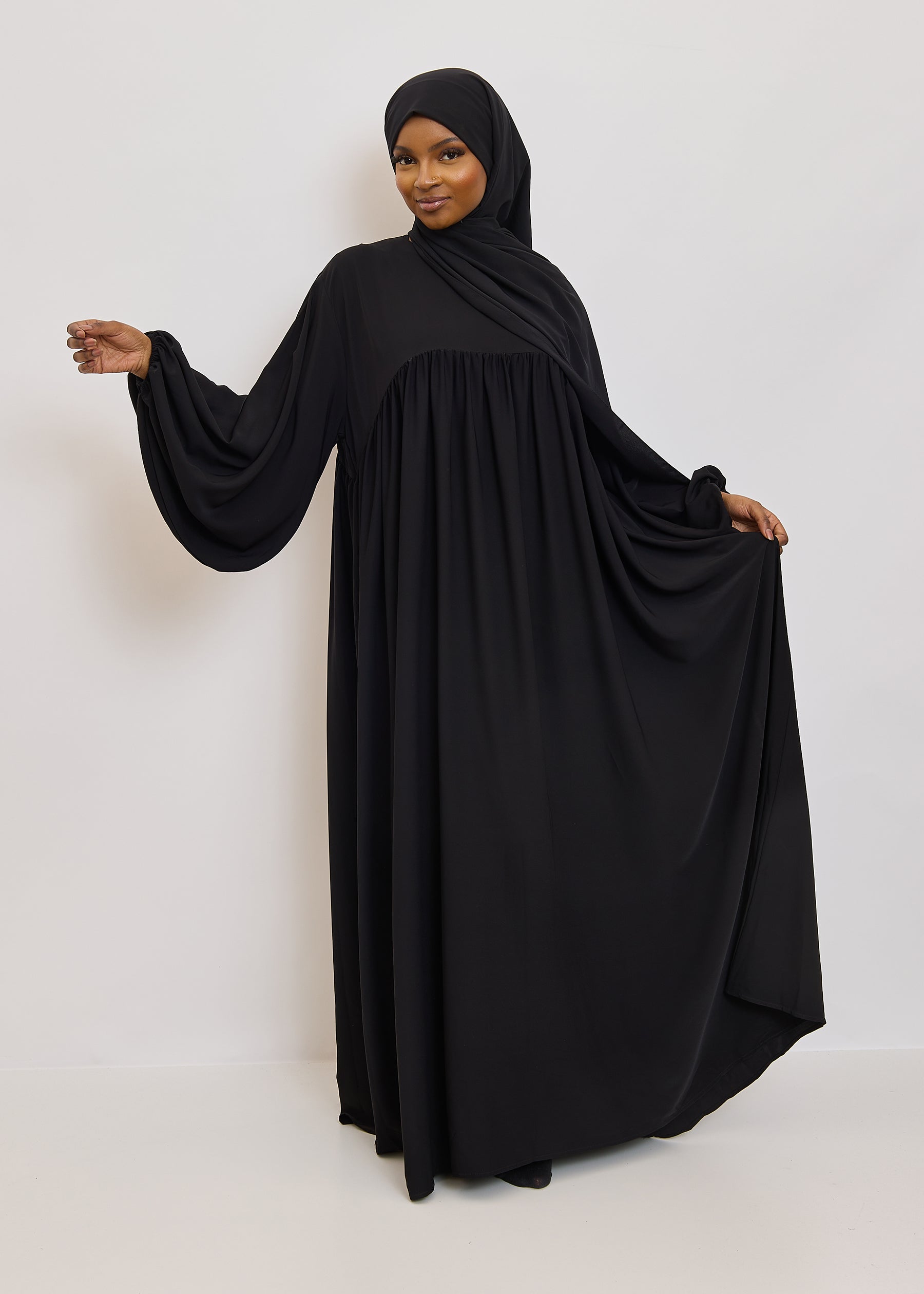 Abaya Mounira - Soie de médine
