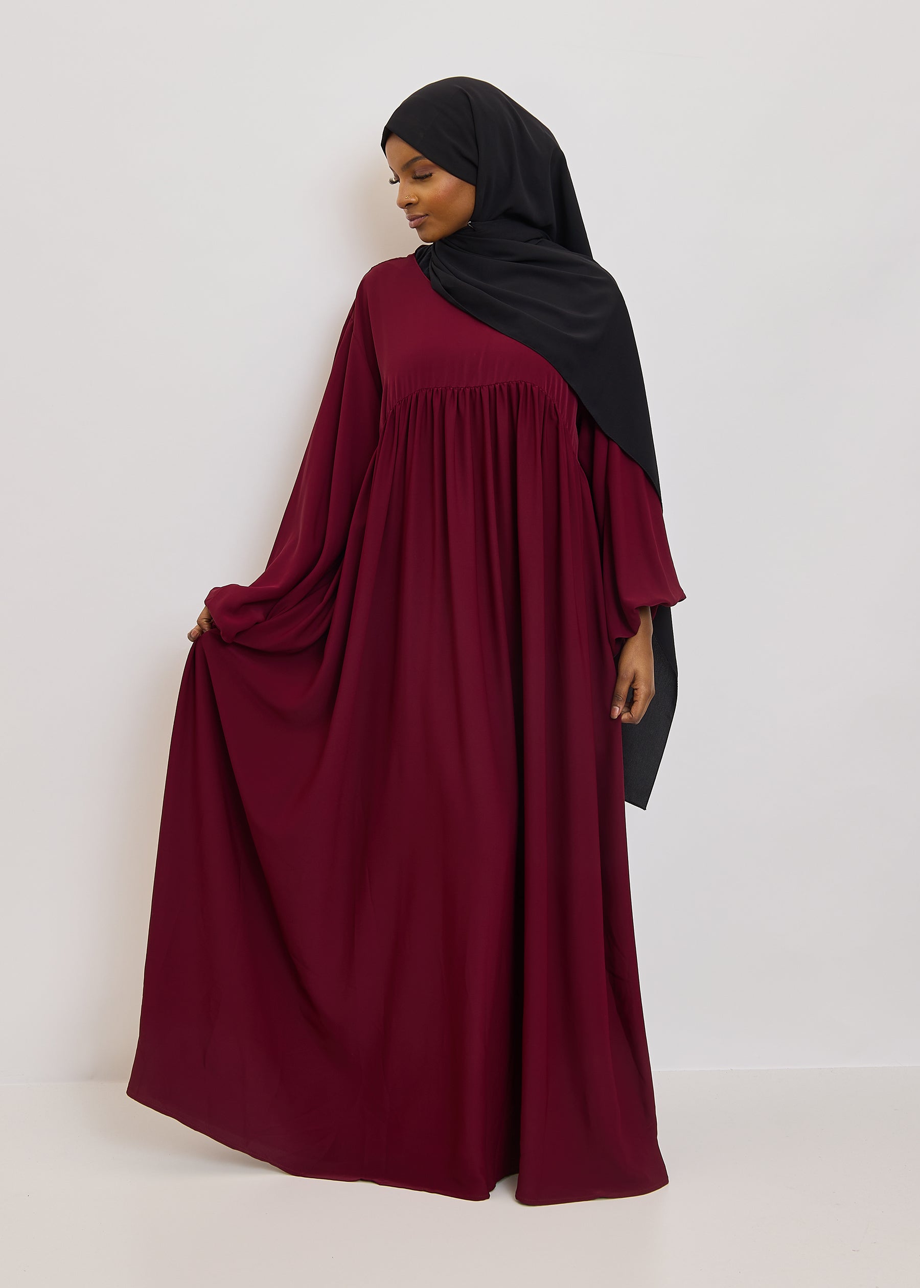 Abaya Mounira - Soie de médine
