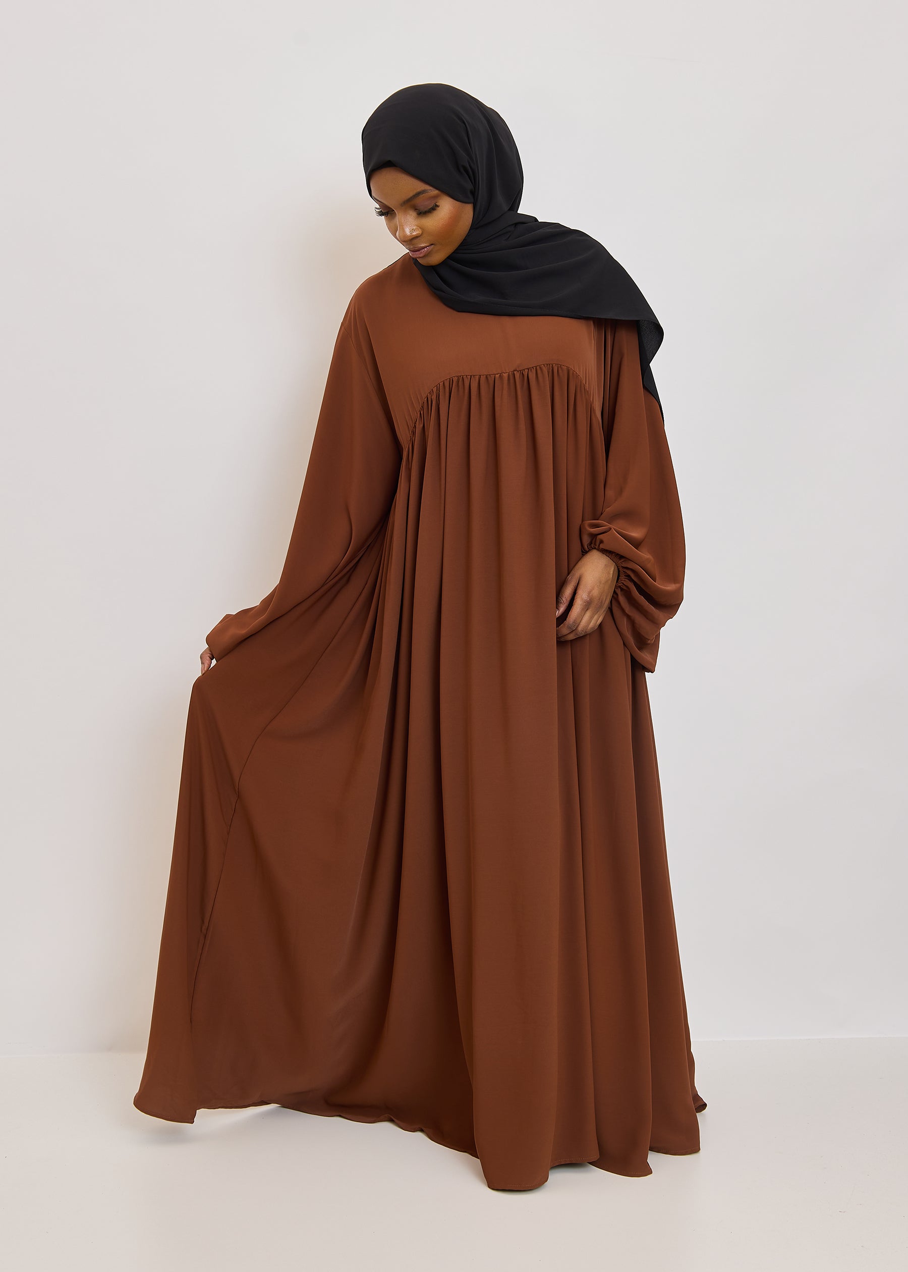 Abaya Mounira - Soie de médine
