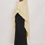 Khimar Sana - Long double volants médine