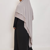 Khimar Sana - Long double volants médine