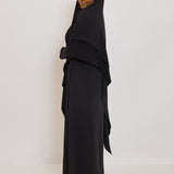 Khimar Sana - Long double volants médine