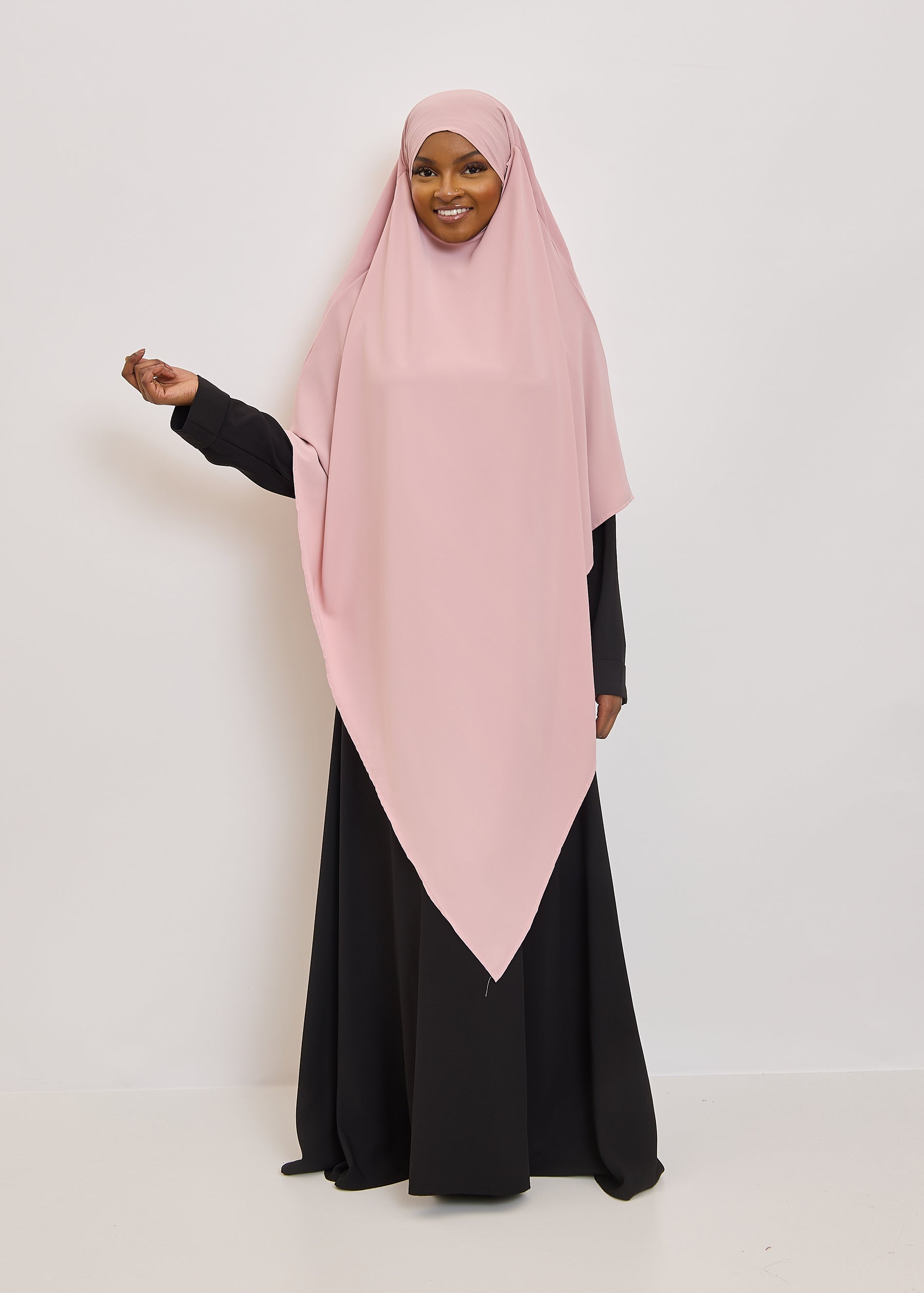 Khimar Sana - Long double volants médine