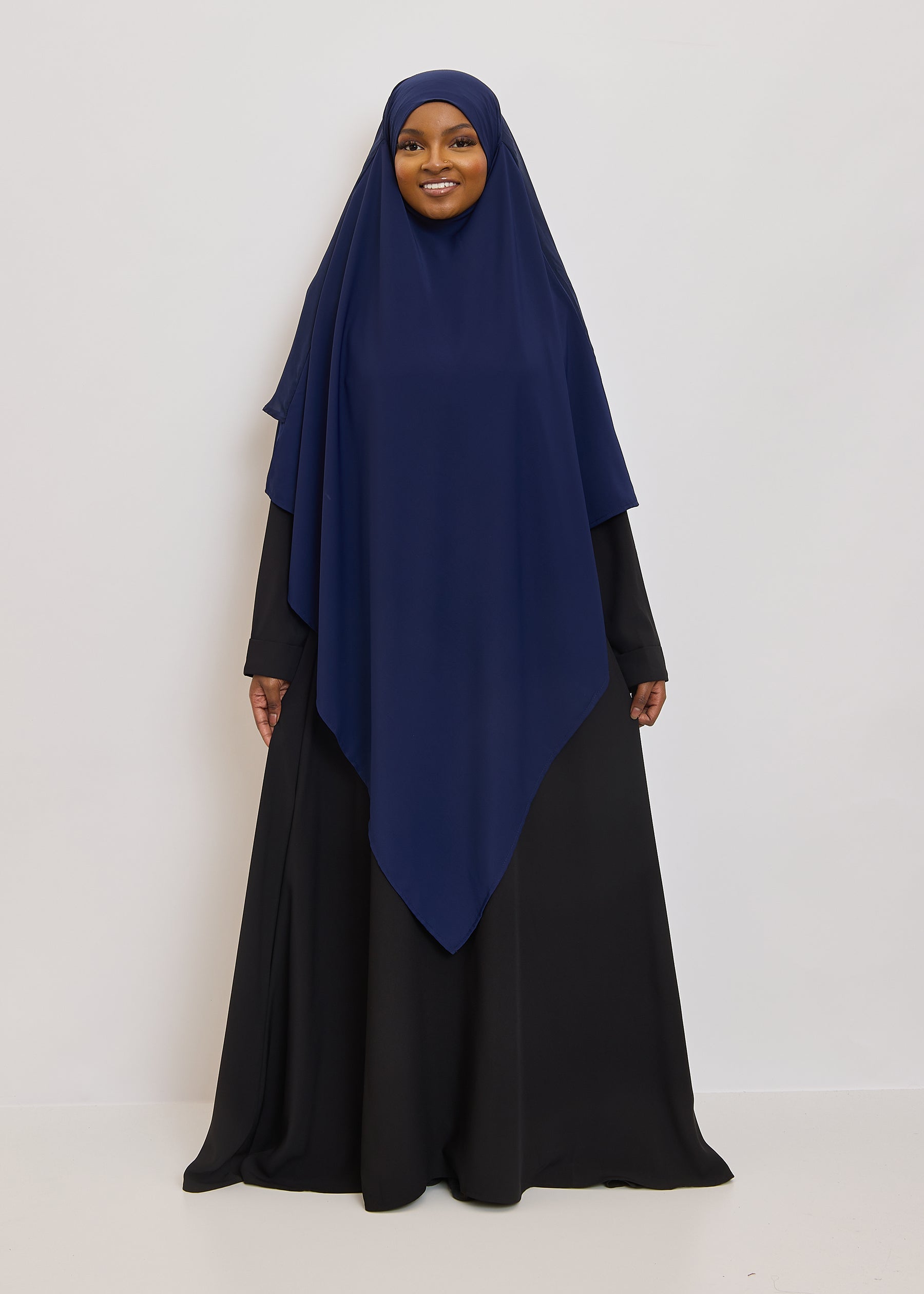 Khimar Sana - Long double volants médine