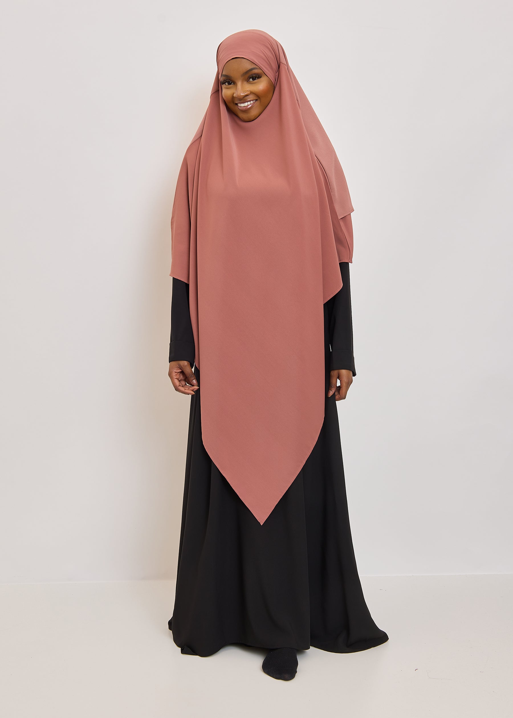 Khimar Sana - Long double volants médine