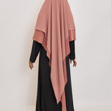 Khimar Sana - Long double volants médine